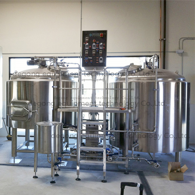 Attrezzatura per la produzione di birra per birra in acciaio inossidabile artigianale commerciale 1500L personalizzabile