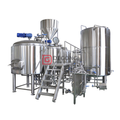 1500L 15BBL sistema di produzione di attrezzature per birrerie artigianali riscaldamento a vapore progetto di produzione di birra in vendita
