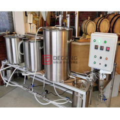 Attrezzatura per birreria 100L brewpub Mini attrezzatura per la produzione di birra in acciaio inossidabile in vendita in Italia
