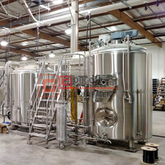 Attrezzatura per la produzione di birra in acciaio inossidabile industriale automatica 2000L in vendita