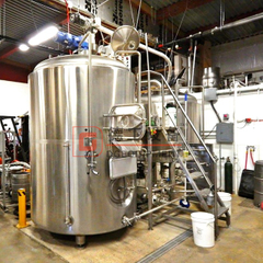 20HL 2000Lturnkey sistema di produzione di birra per birra con impianto di riscaldamento a vapore