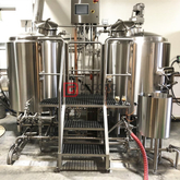 10HL Advanced Brewing Equipment Attrezzatura per birreria commerciale Combinata industriale a due navi