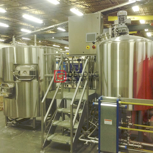 Forniture per la produzione di birra da 1000 litri in acciaio inossidabile su misura superiore